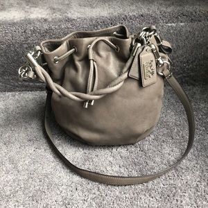 Coach Drawstring Boho Bucket Bag